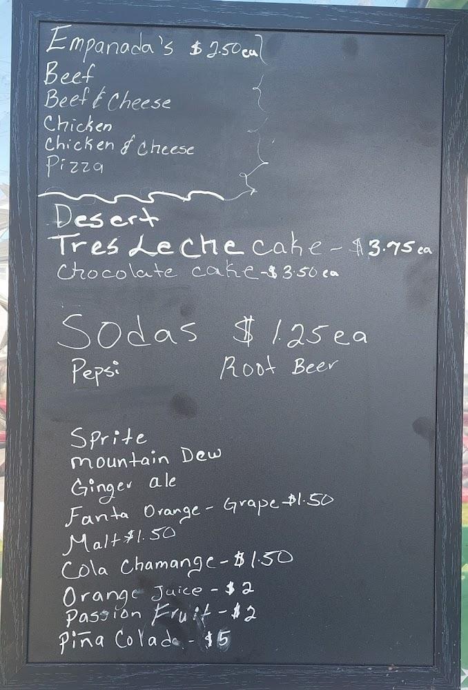 Tata's Fonda LLC Menu image 3