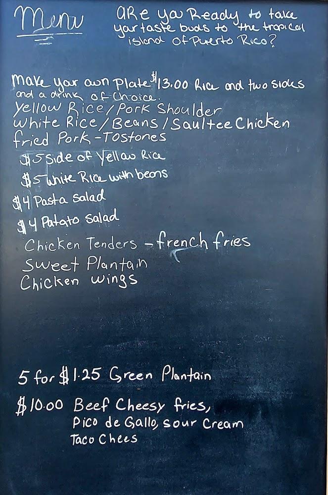 Tata's Fonda LLC Menu image 4